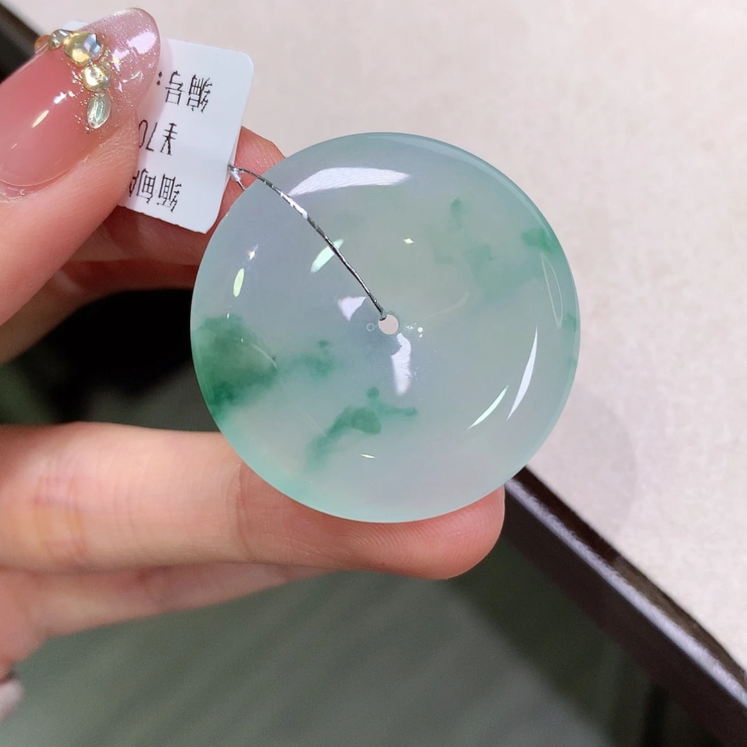 翡翠未镶嵌颈饰31.8-5.8