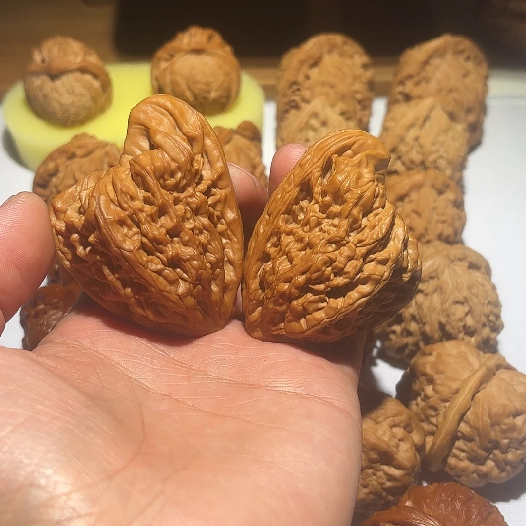 文玩核桃把件虎头王