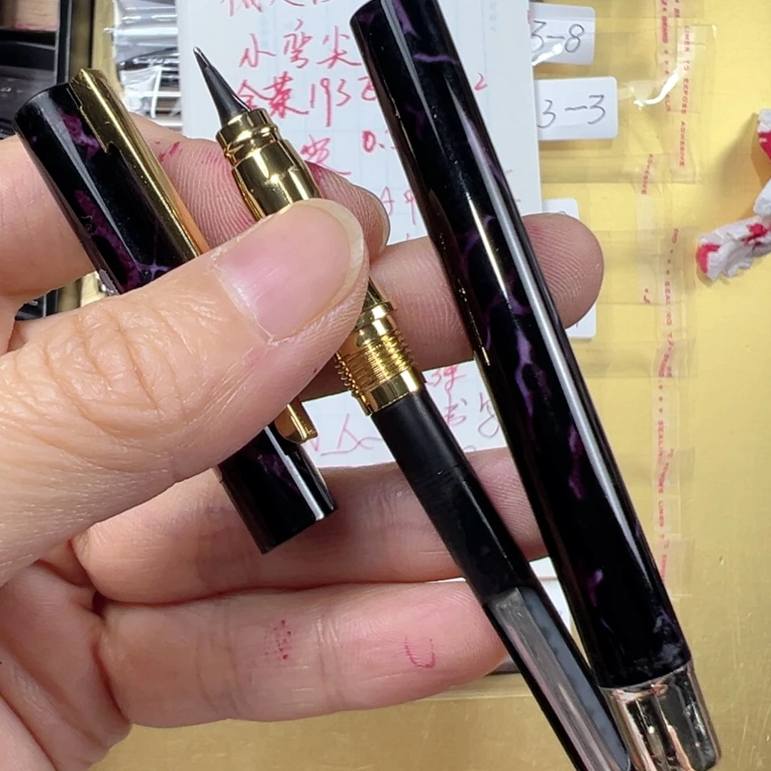 便携式依人360度书写钢笔加了墨水瑕疵