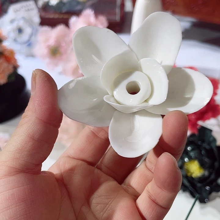 瓷片德化工厂陶瓷手工捏花