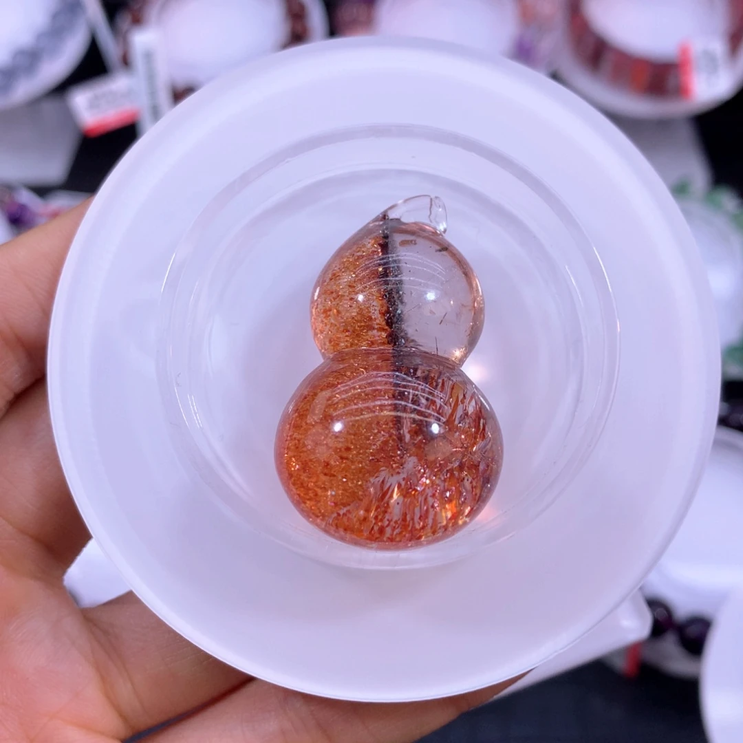水晶手链未镶嵌金草莓葫芦