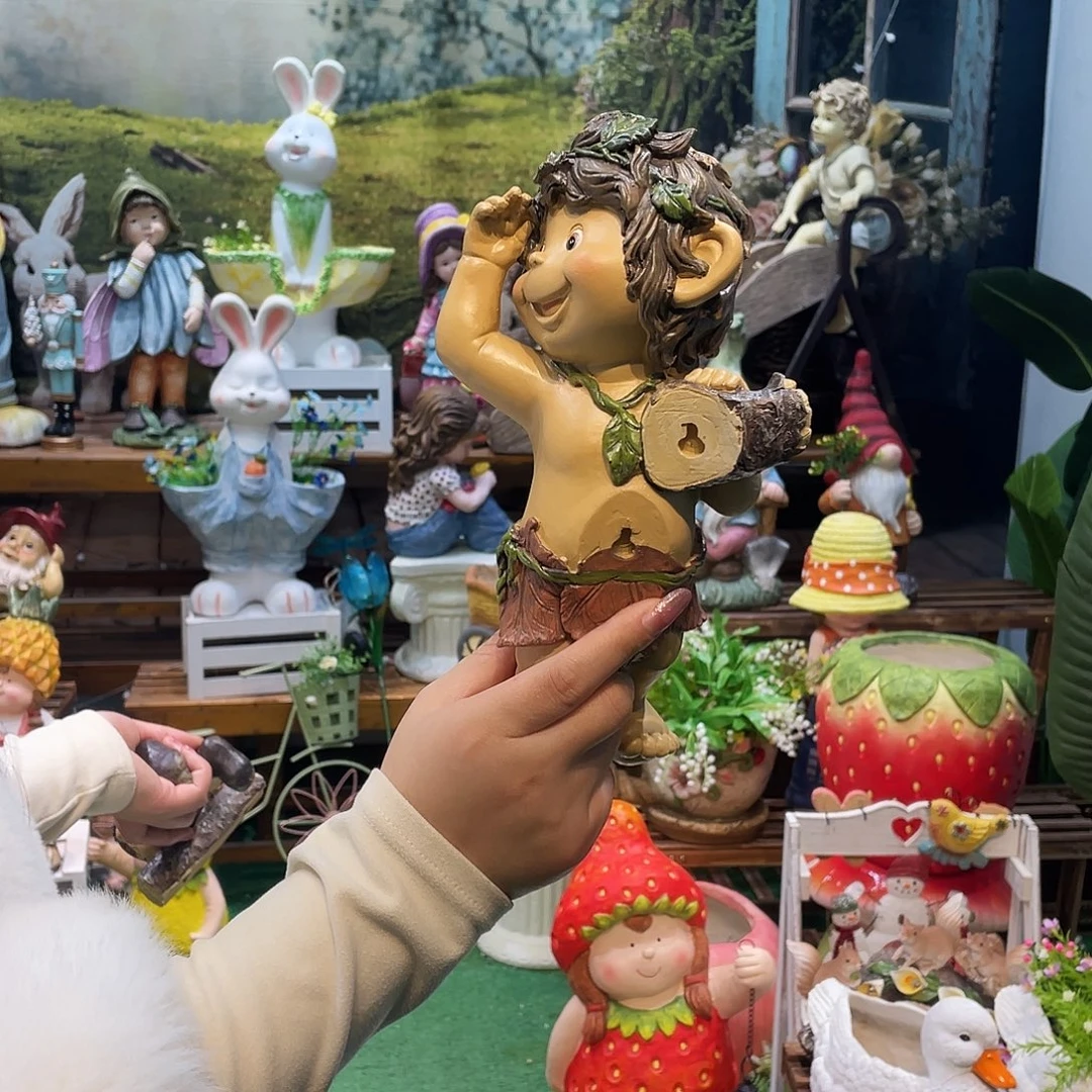 摆件花园摆件红红火火