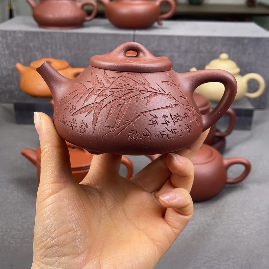 紫砂茶壶紫砂壶210毫升