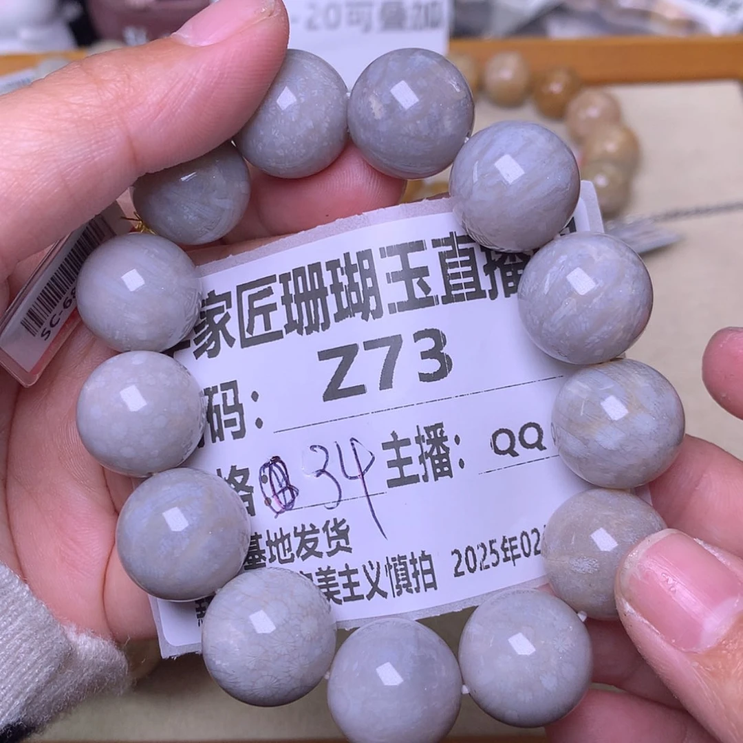 【闪购商品】硅化珊瑚（珊瑚玉）手镯未镶嵌水*Z73