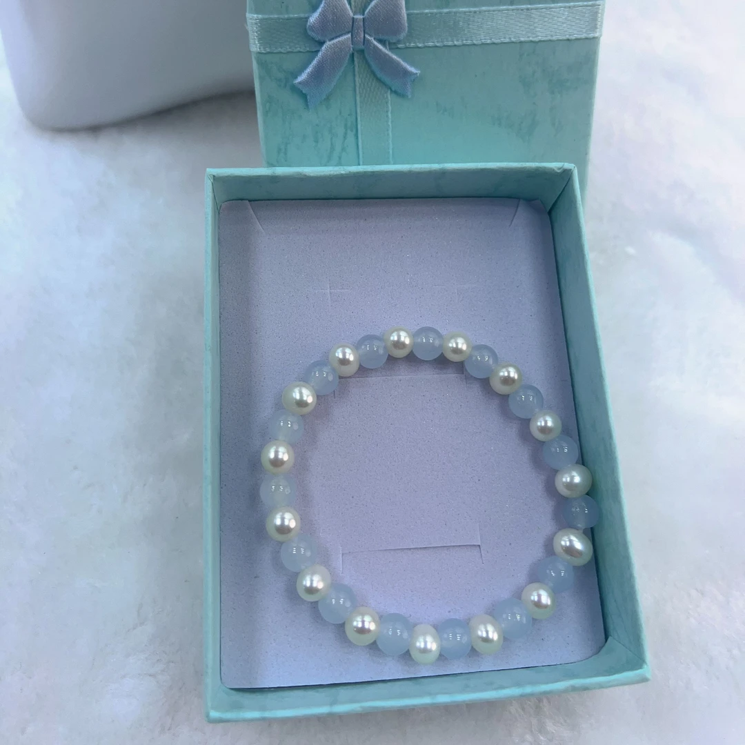 《原创设计》浅幻 天然淡水珍珠手串小众轻奢