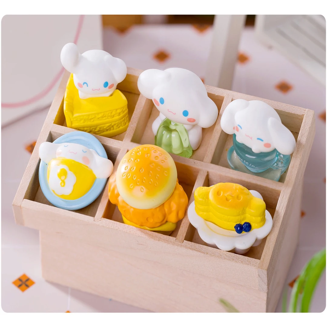 微景观卡通三丽欧萌粒 diy娃娃屋配件奶油胶树脂摆件车载桌面摆件