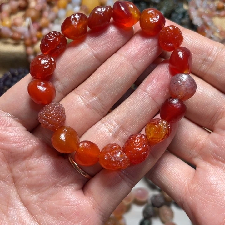 玛瑙/玉髓合金手链