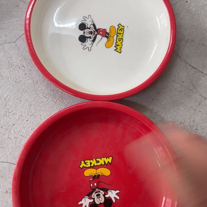 陶瓷7英寸盘子2个