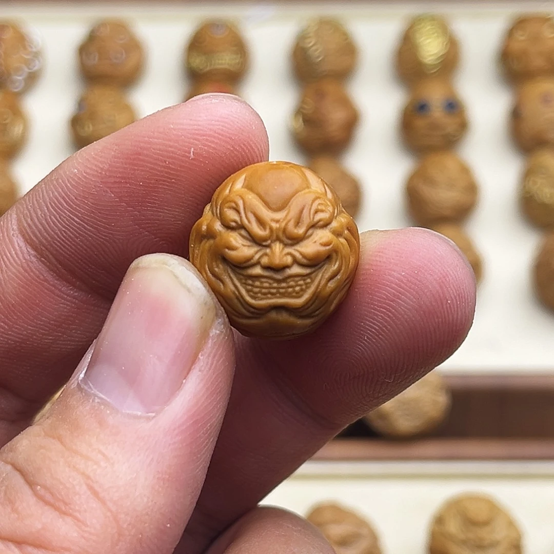 猴头核桃吊坠坏笑恶僧17