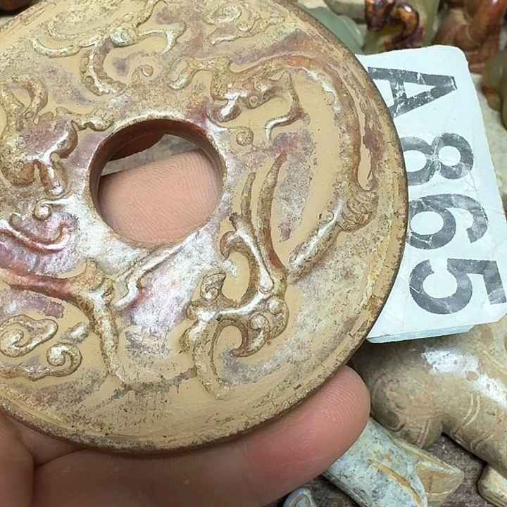 和田玉颈饰未镶嵌8**6