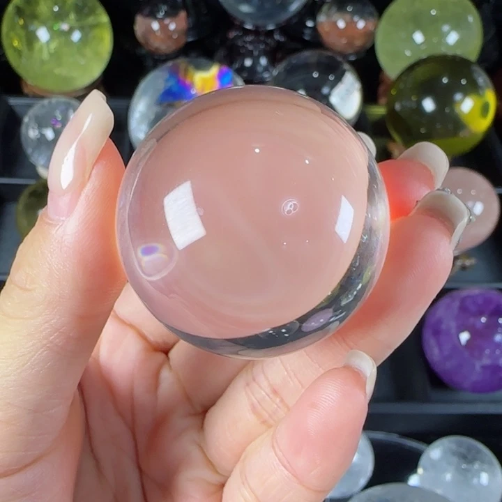 水晶天然水晶球W30未镶嵌洋****力天然4.1公分