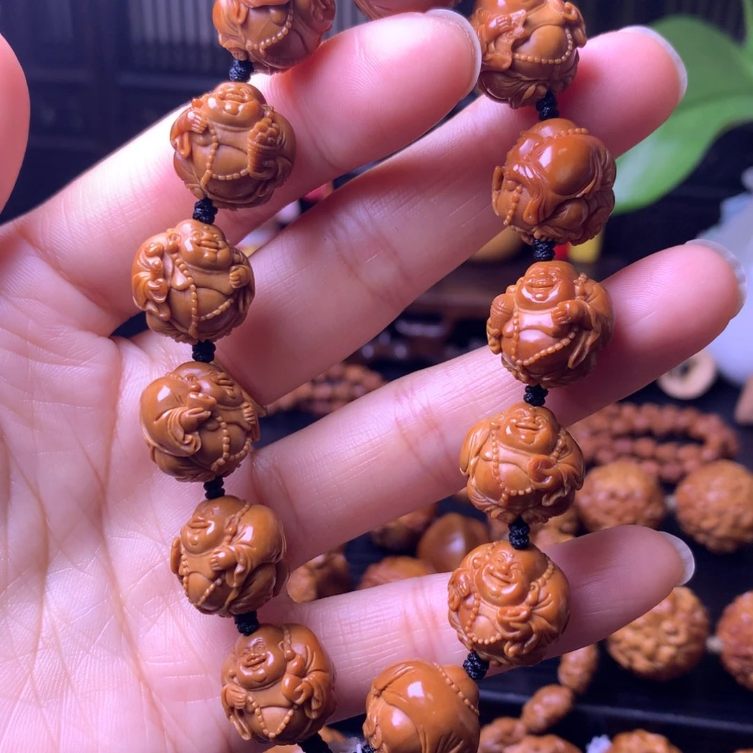 手串/手链橄榄核小弥勒15尺寸