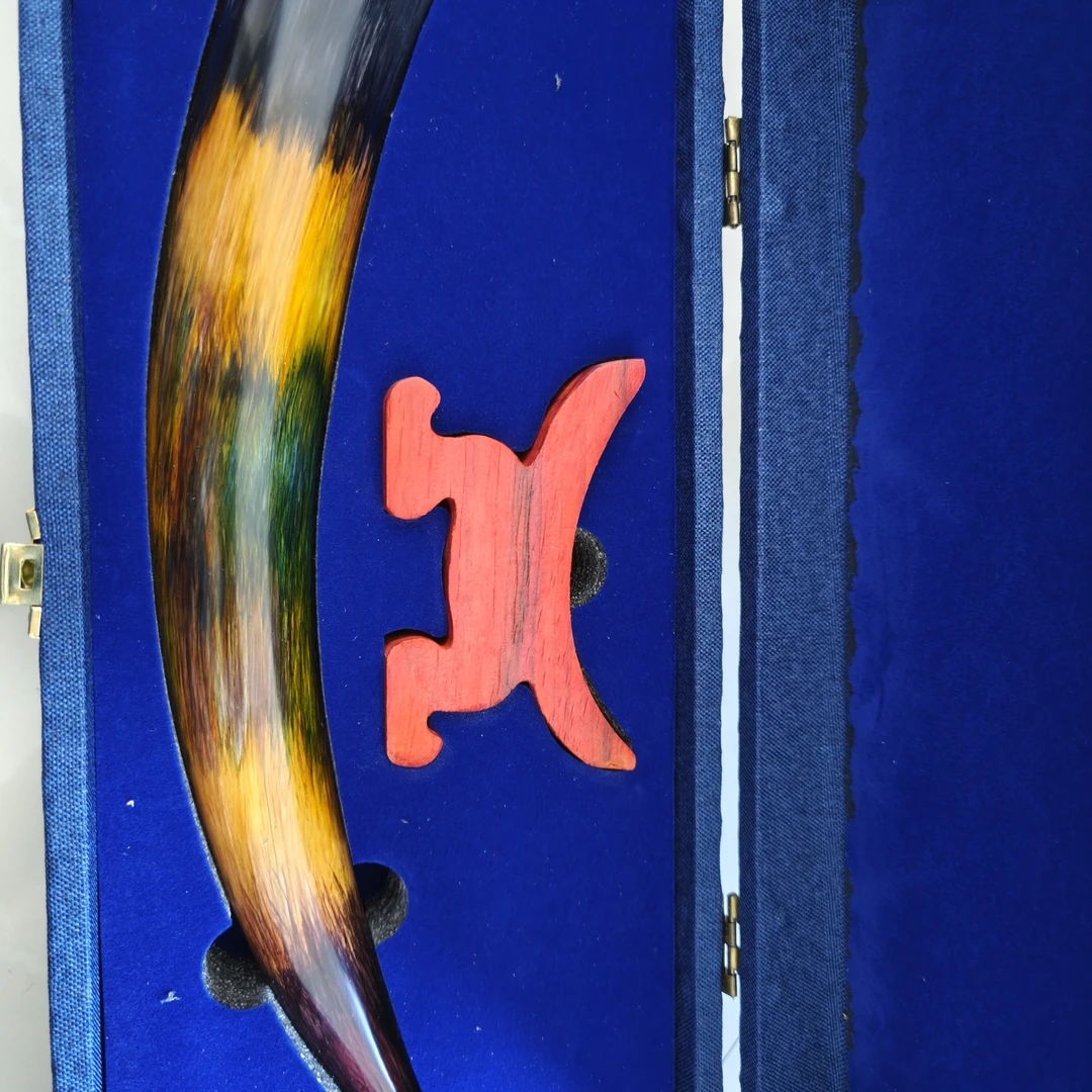 原皮尖雕塑工艺配底座礼盒