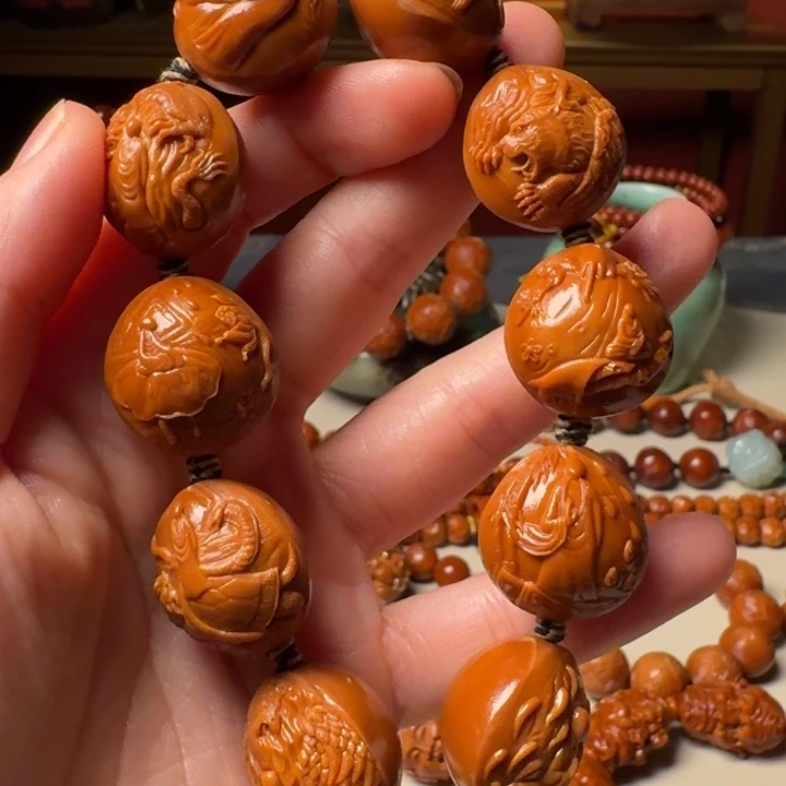 橄榄核手串/手链手工四象无相佛