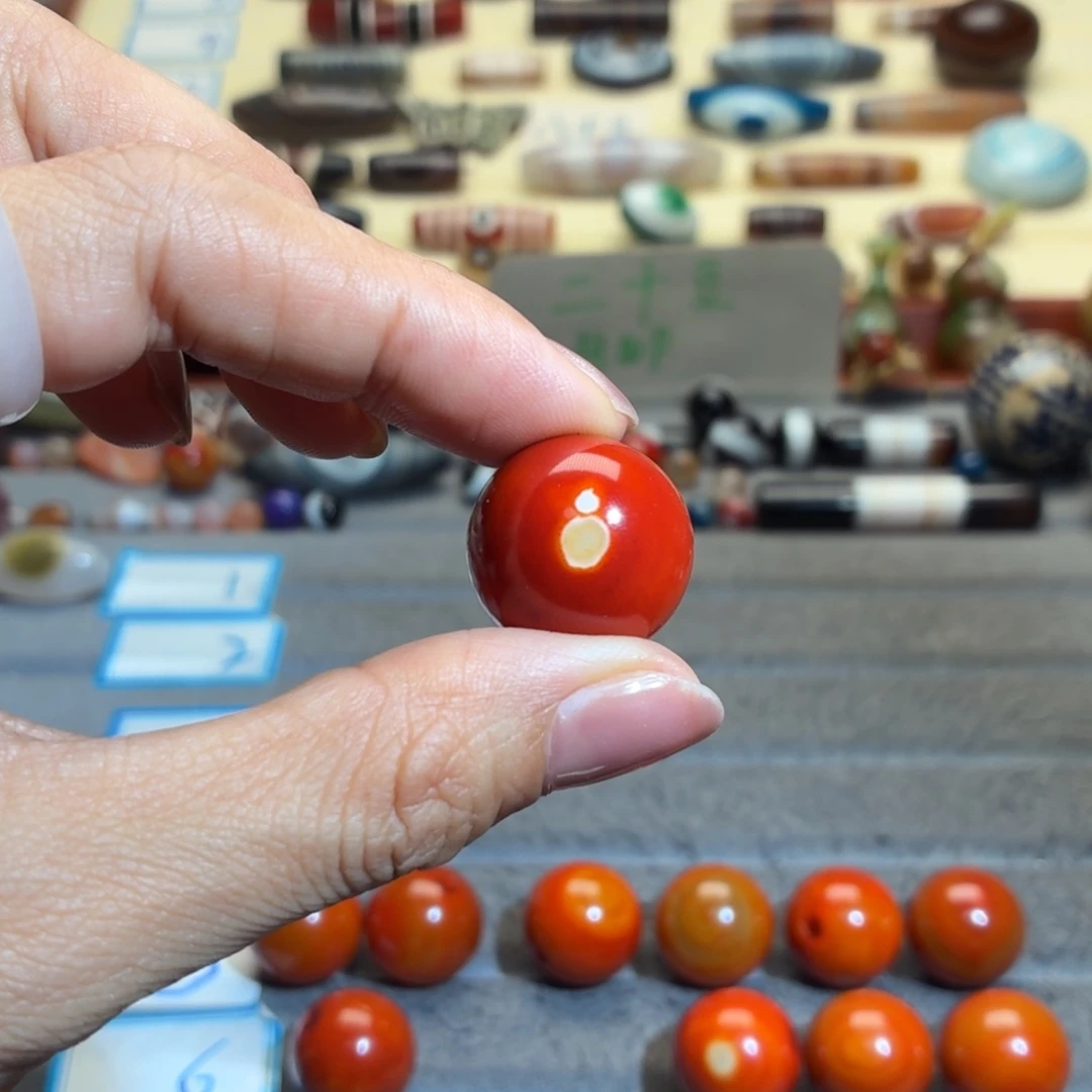 手***7玛瑙/玉髓合金颈饰