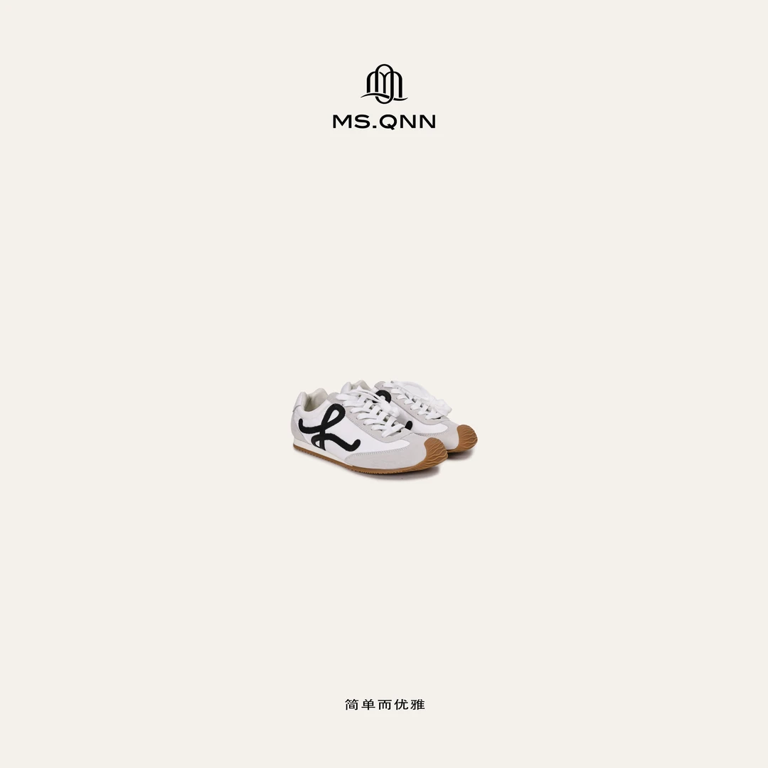 Ms.Qnn“意家德训”华夫阿甘鞋厚底内增高运动休闲德训鞋39X935 Q姐