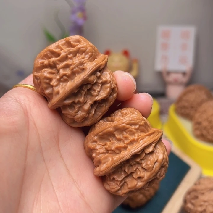 文玩核桃吊坠方块40