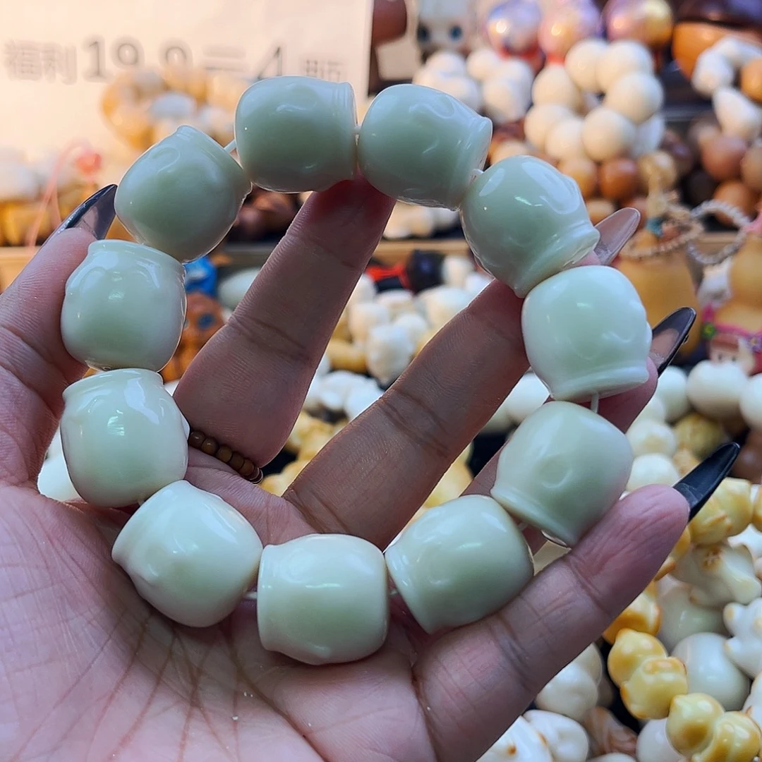 手串菩提根/象牙果蜜罐
