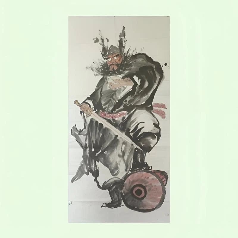 无款无题字作品适合玄关书房办公装饰