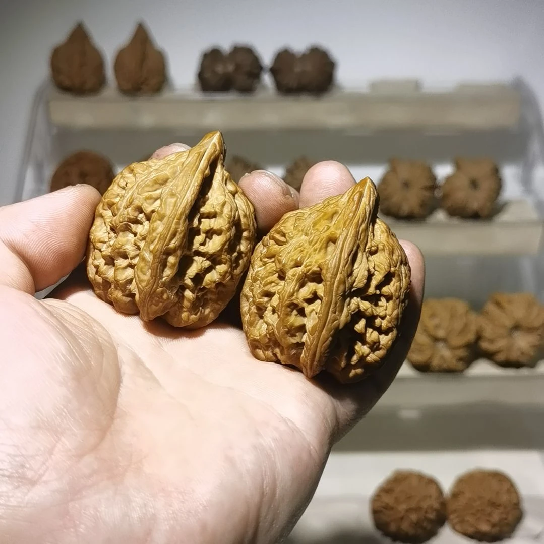 玛***卡大沽石核桃  文玩核桃