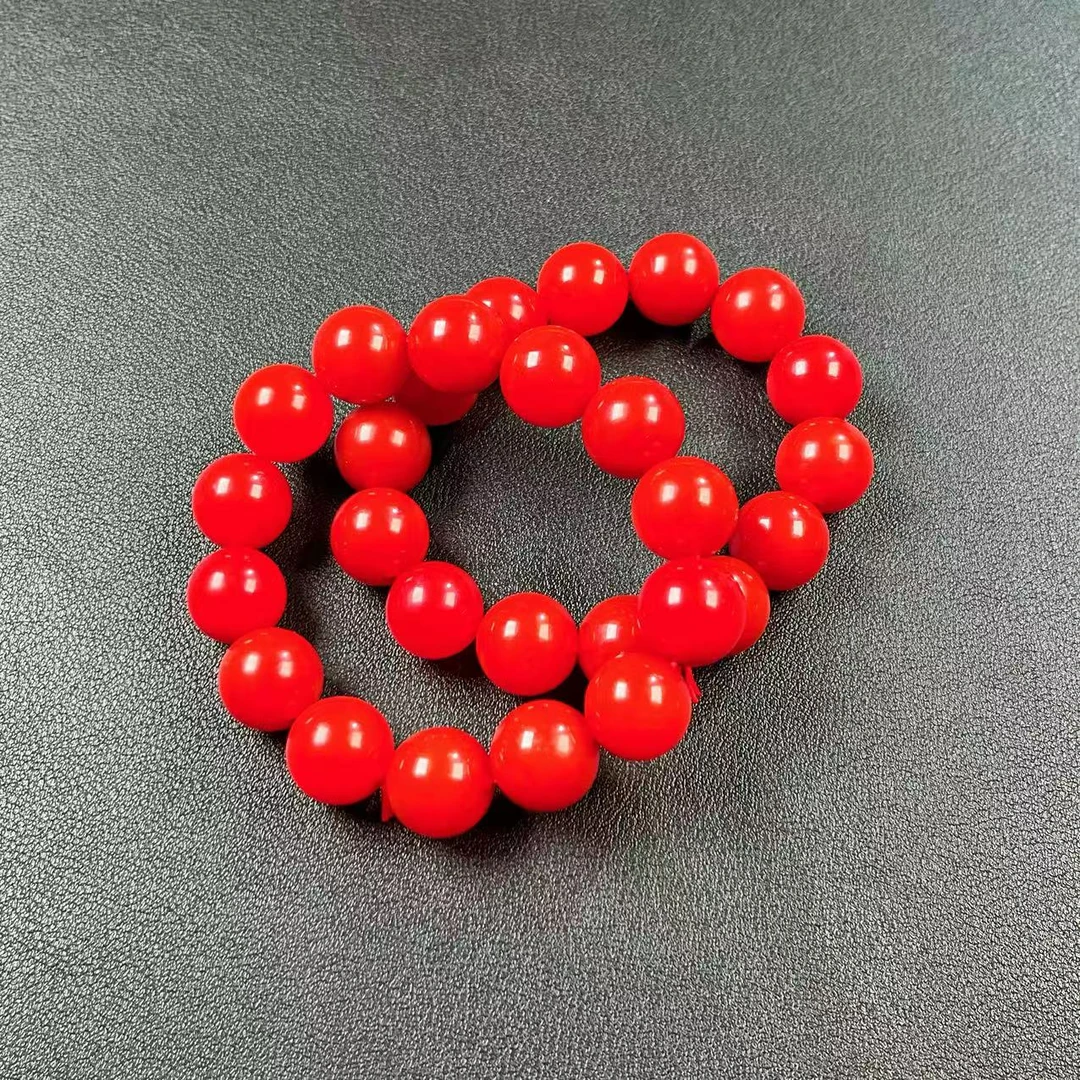 【杰哥专属】藏收级锦红满肉玛瑙手串14M（多样发只发一件）C21