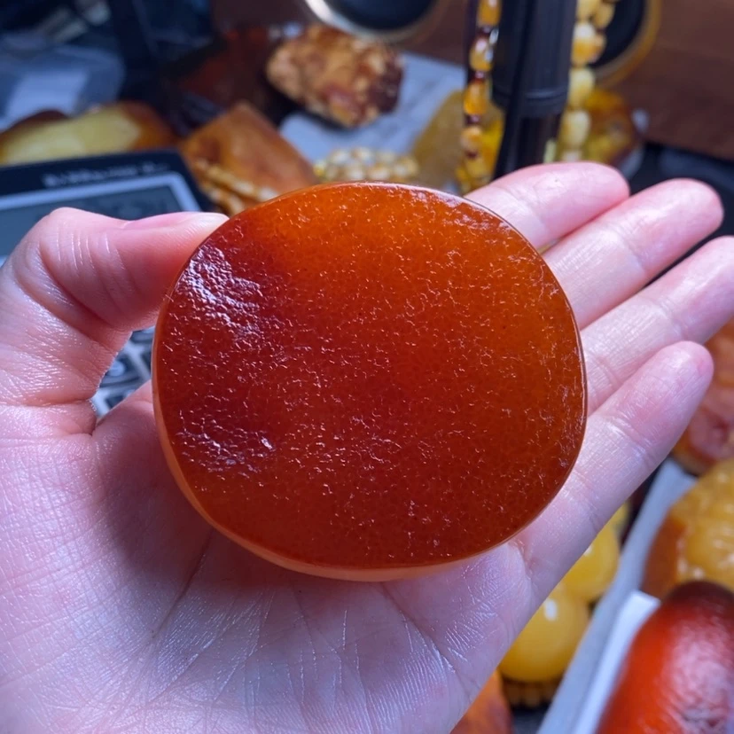 【闪购商品】定制琥珀呀*裸石，。