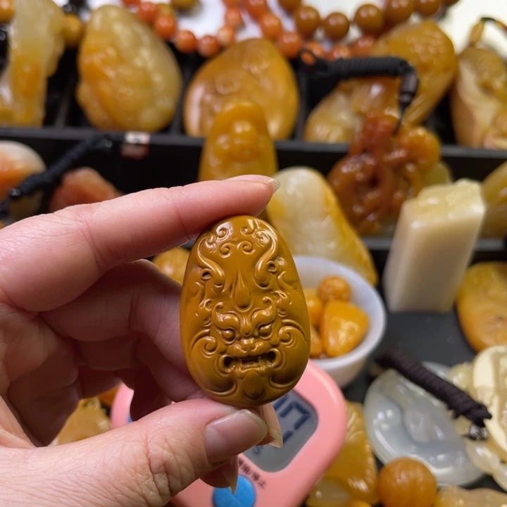 石英质玉吊坠(不含链)未镶嵌-*-