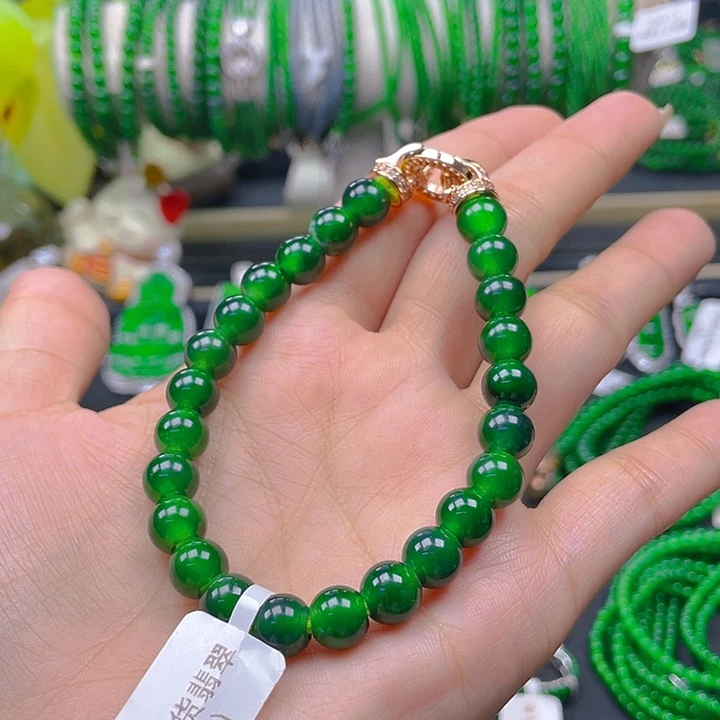 未镶嵌手链翡翠翡翠手链8