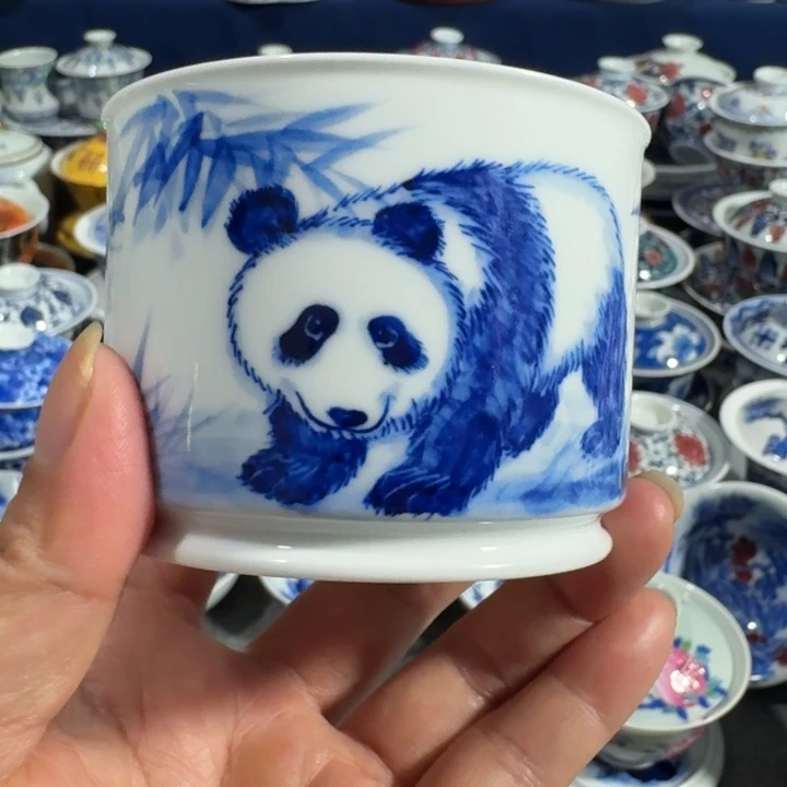 景德镇手工手绘杯
