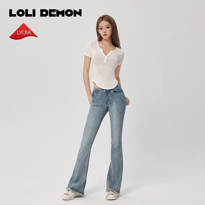 LOLI DEMON美人无骨-小蛮腰版短袖 T升级莱卡高弹凉感面料TL