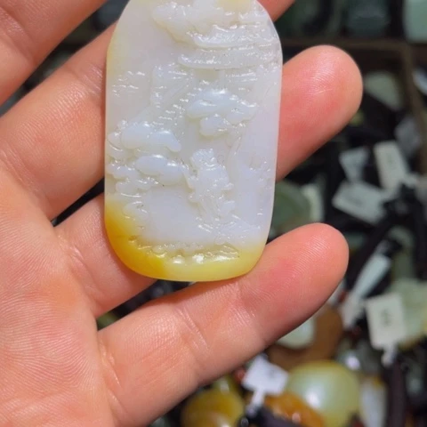 【闪购商品】和田玉未镶嵌挂件