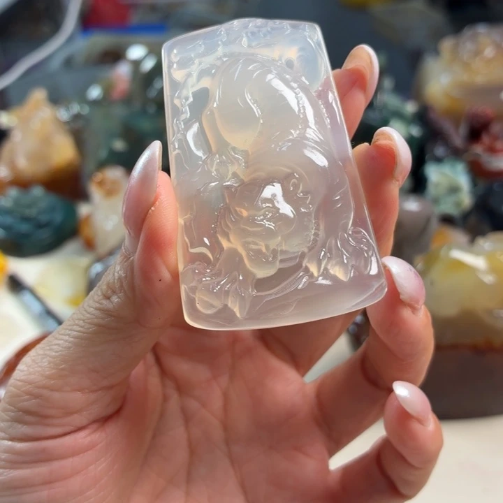 未镶嵌吊坠(不含链)玛瑙/玉髓