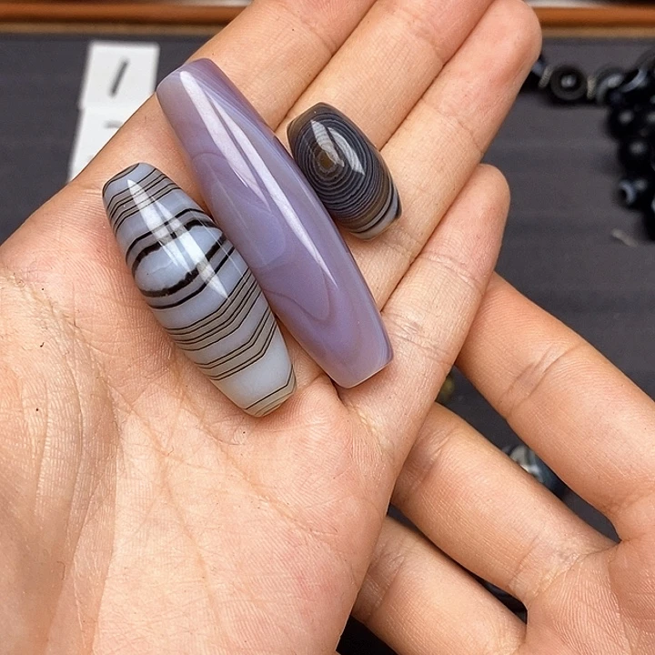 比***耶玛瑙/玉髓合金珠宝半成品