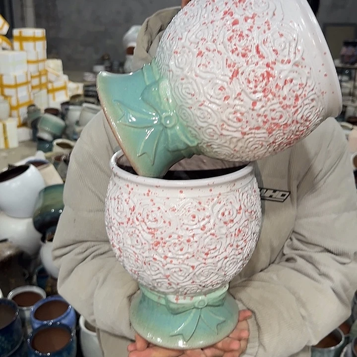 高度25口18啦啦花盆