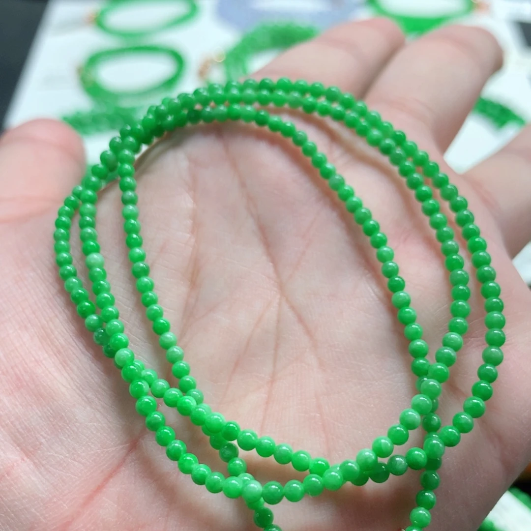 翡翠未镶嵌手链翡翠