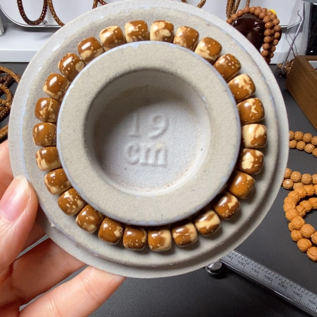 菩提手串/手链紫金鼠实心花皮老型9/8