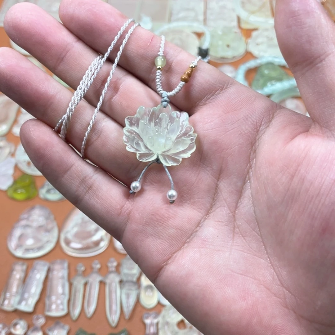 蛇纹石玉未镶嵌多样性随机发一