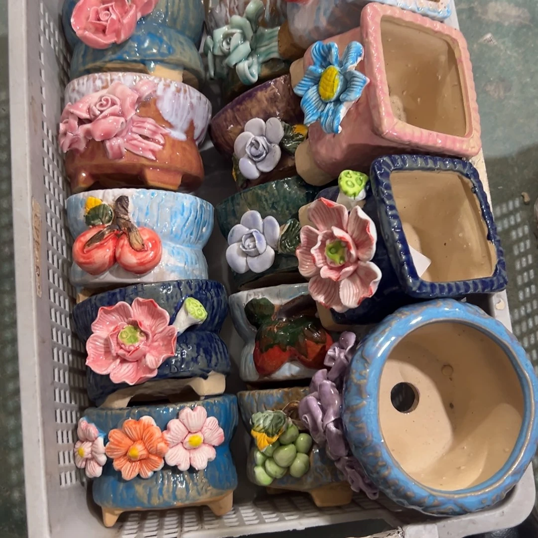 764 满20米秒退拉黑花盆