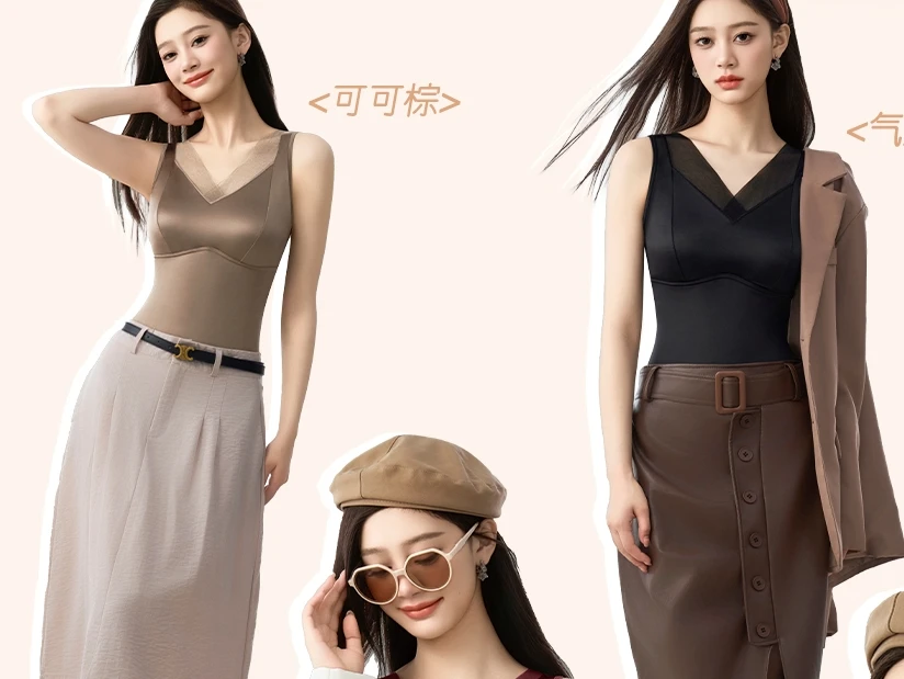 【南油玲姐】4色可选背心吊带25801