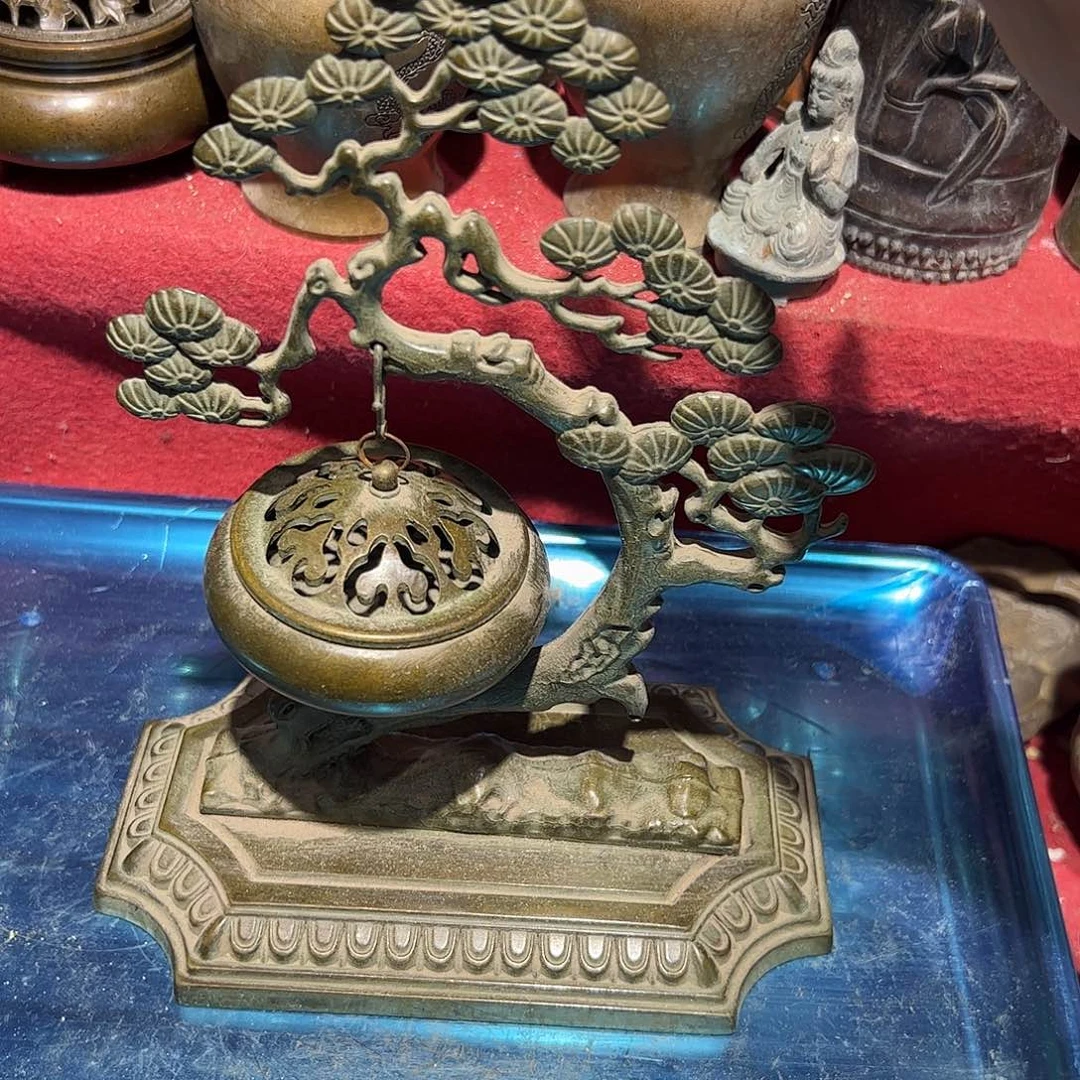 ་微瑕疵黄铜摆件工艺品