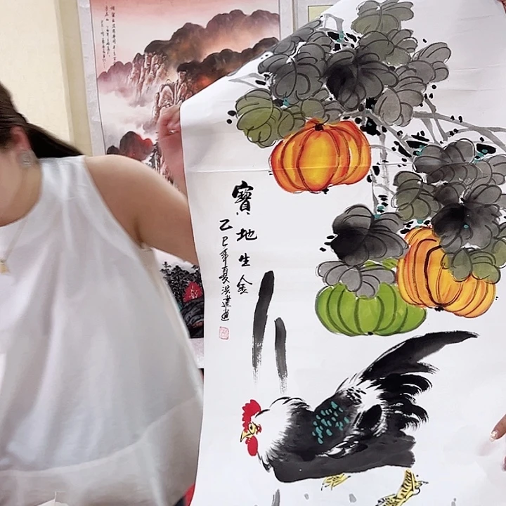 横款新人开播纯手工纯手绘