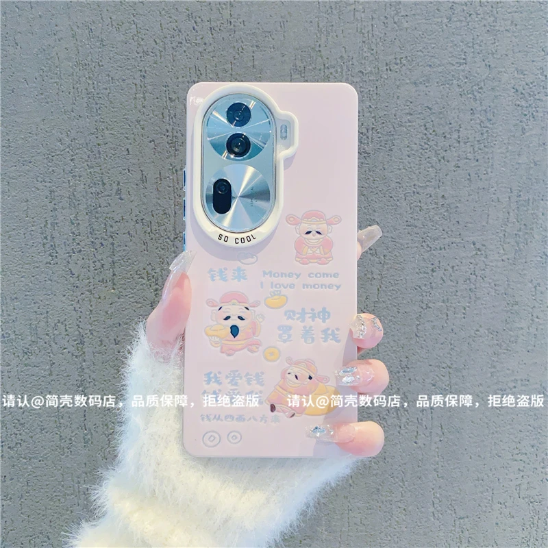 （OPPOReno系列）磨砂彩银适用OPPOReno13/12/11/10/9/8/7/6手机壳