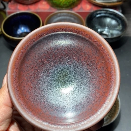 茶盏建窑建盏主人杯茶壶盖碗品茗杯020