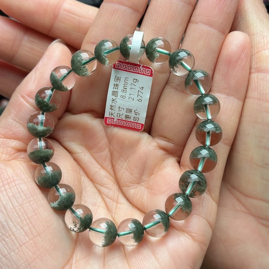 水晶未镶嵌手串天然水晶