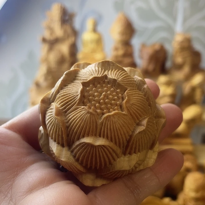 柏木（崖柏）崖柏木莲花