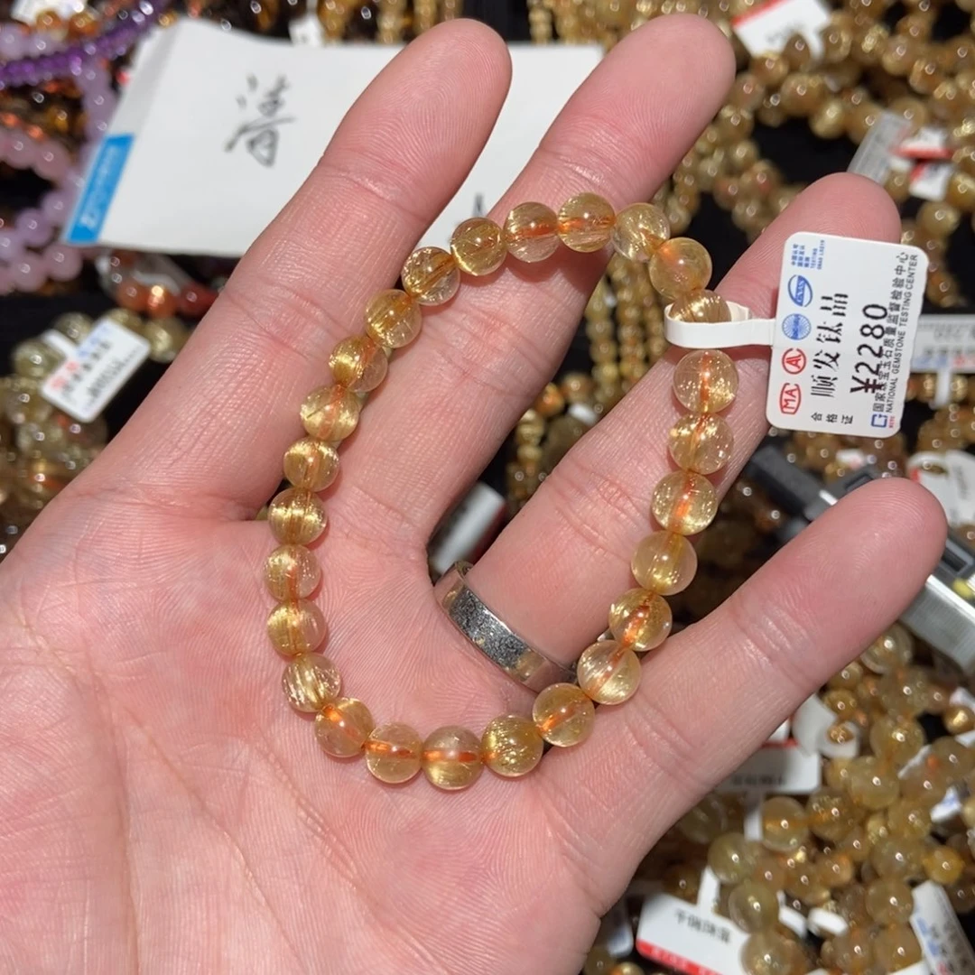 水晶手串未镶嵌手串