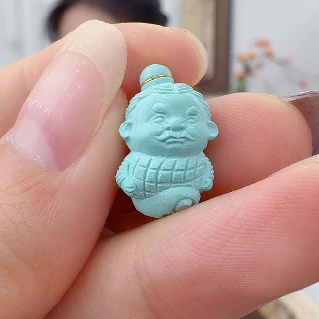 绿松石未镶嵌珠宝半成品