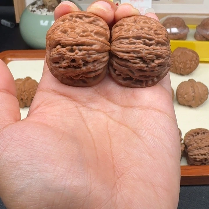 文玩核桃把件全品汉高楼39