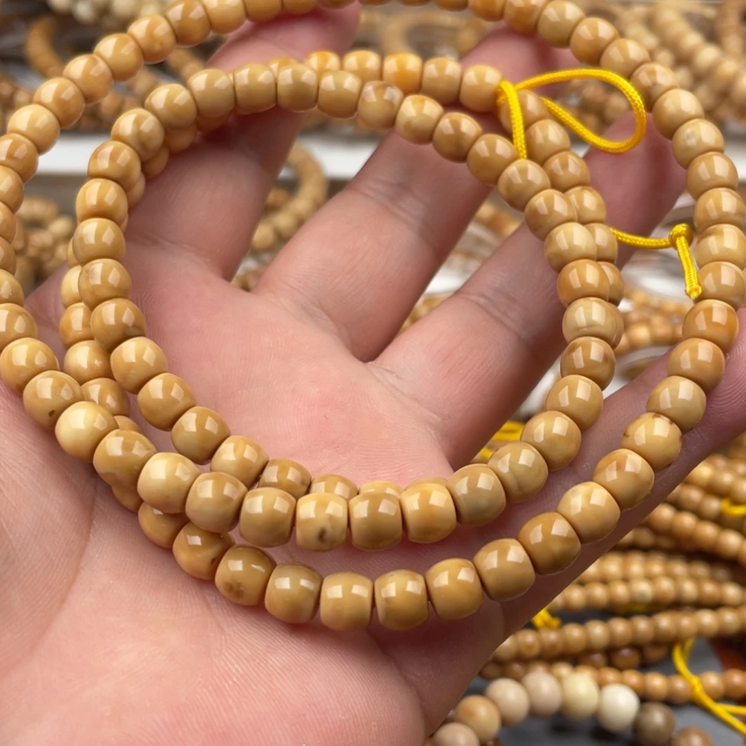 椰蒂吊坠老料8*7直切长串无染色无泡药