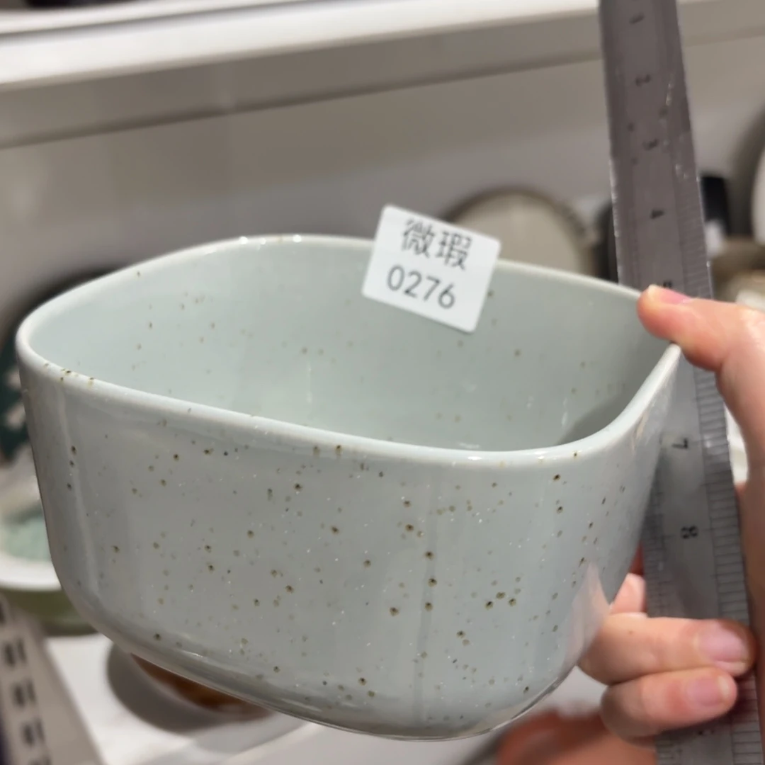 陶瓷0276 微瑕陶瓷餐具1个